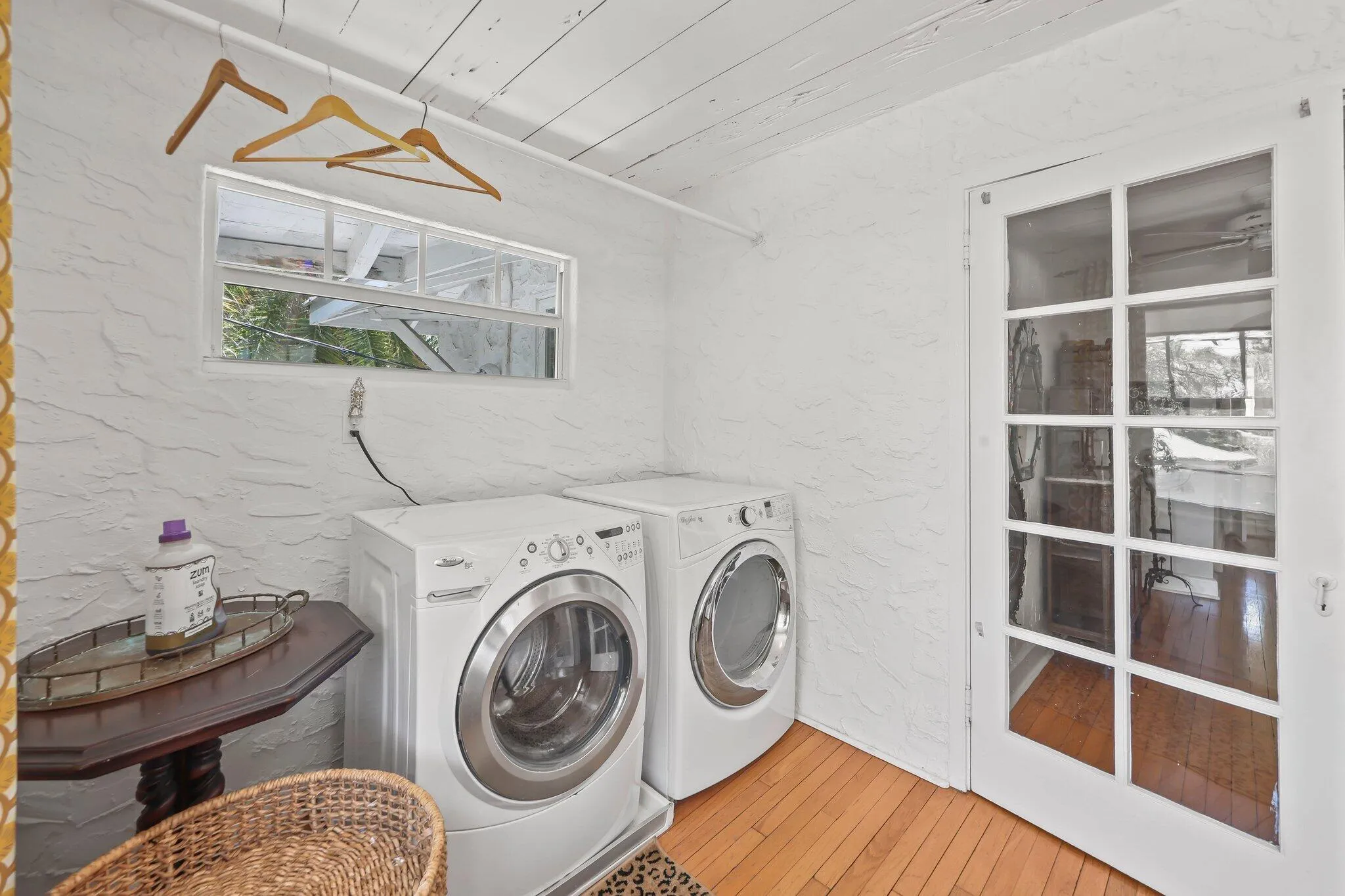 Expansive laundry area