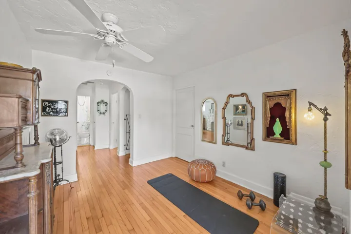 Additional living area or yoga room