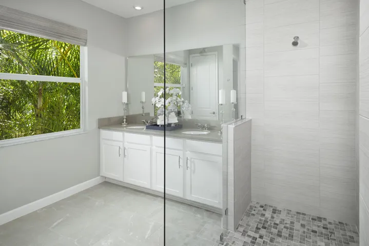 Stock photos represent builder's floorplan