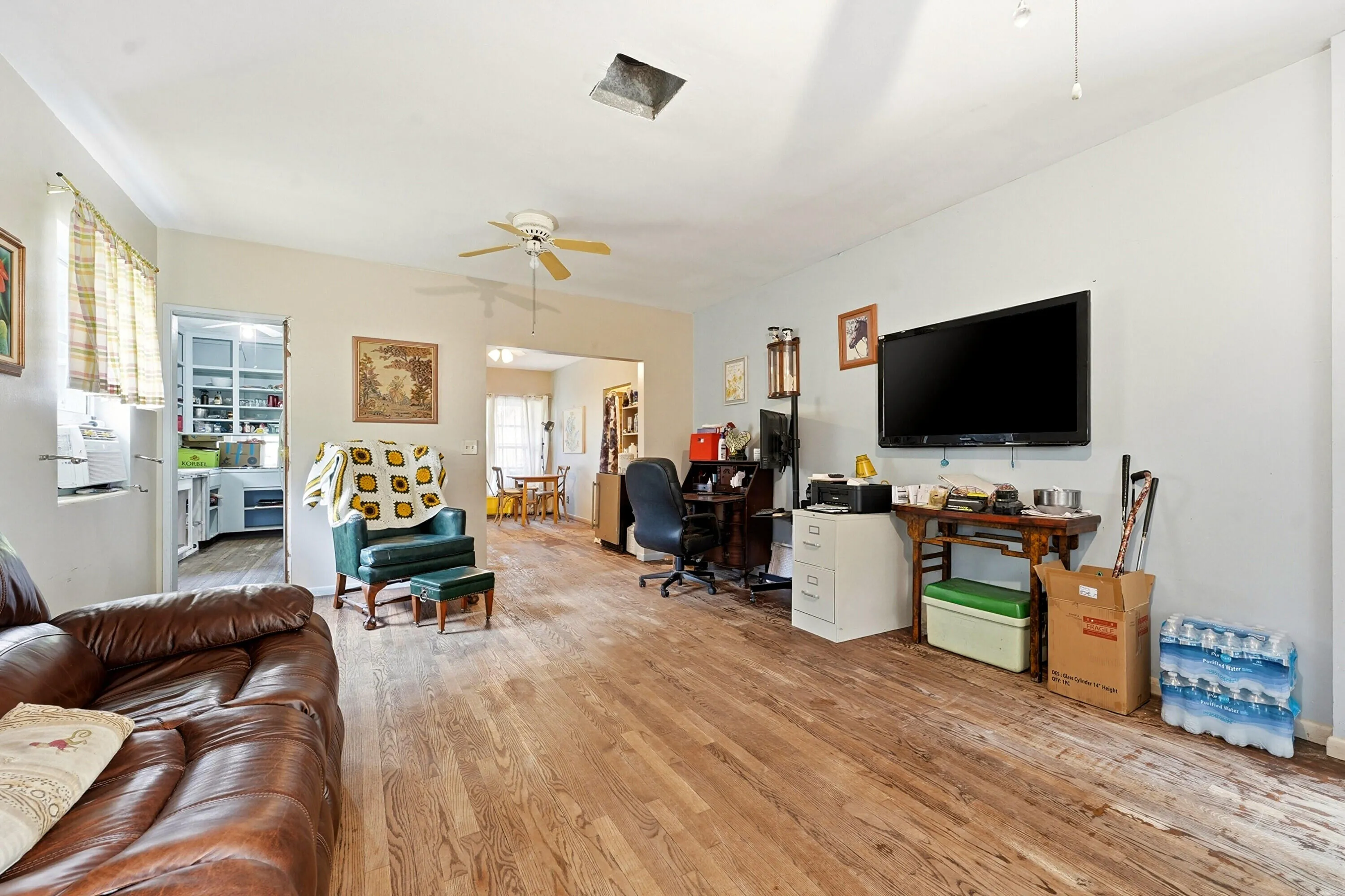 Real wood floors