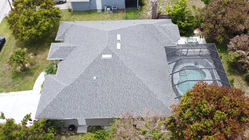 Overhead view