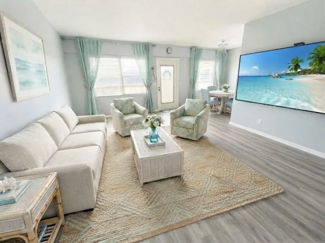 Living Room to Dining Area Virtually Sta