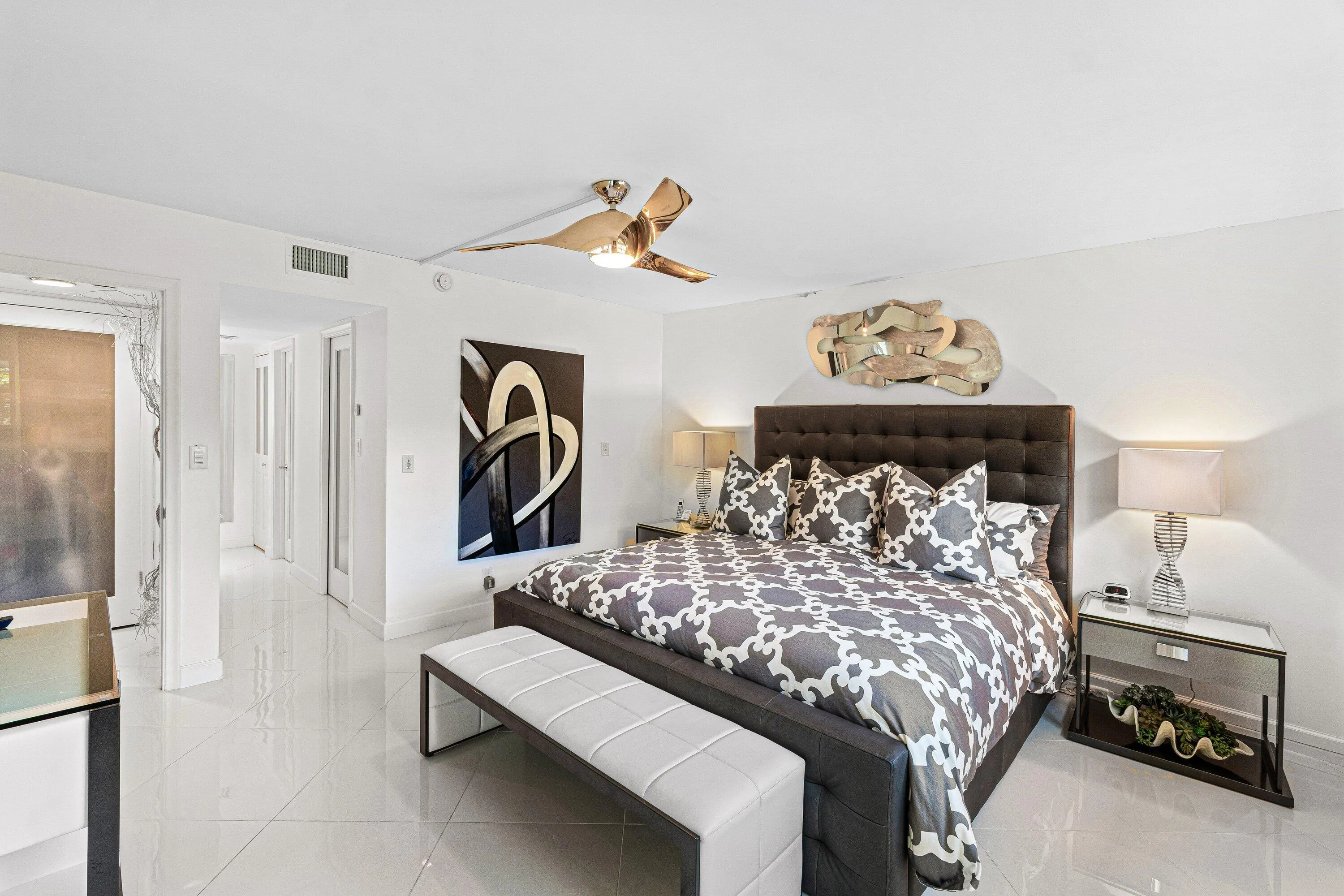 Primary bedroom suite