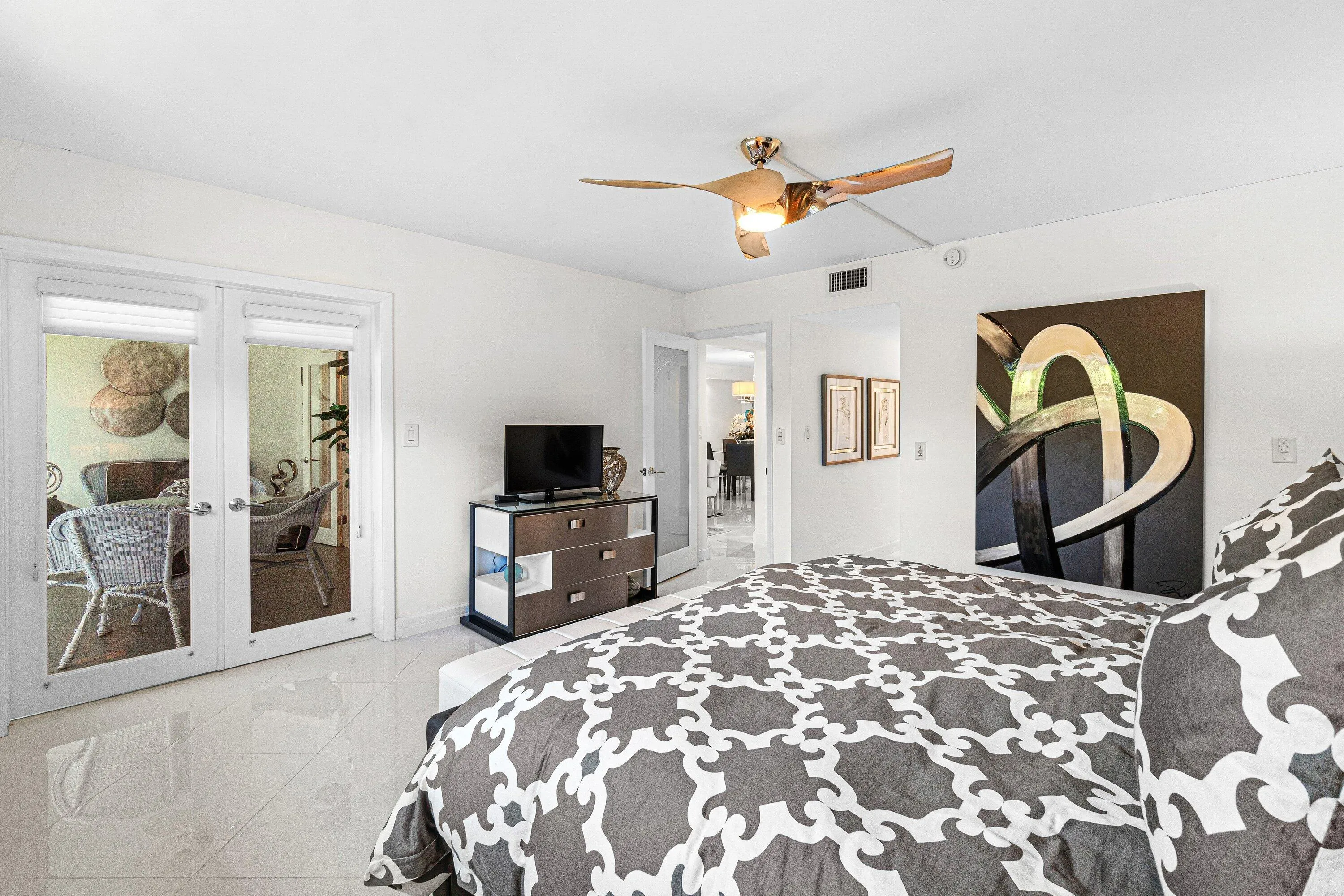 Primary bedroom suite