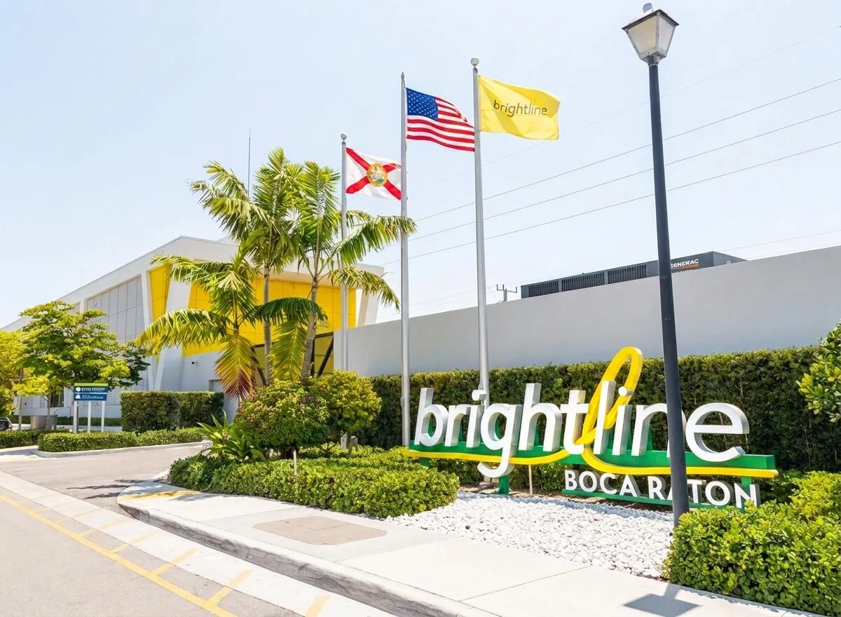 2.1 Miles to the Brightline Boca Raton Station