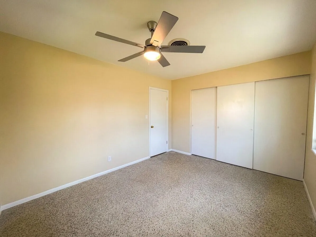 2nd Bedroom with Terrazzo flooring