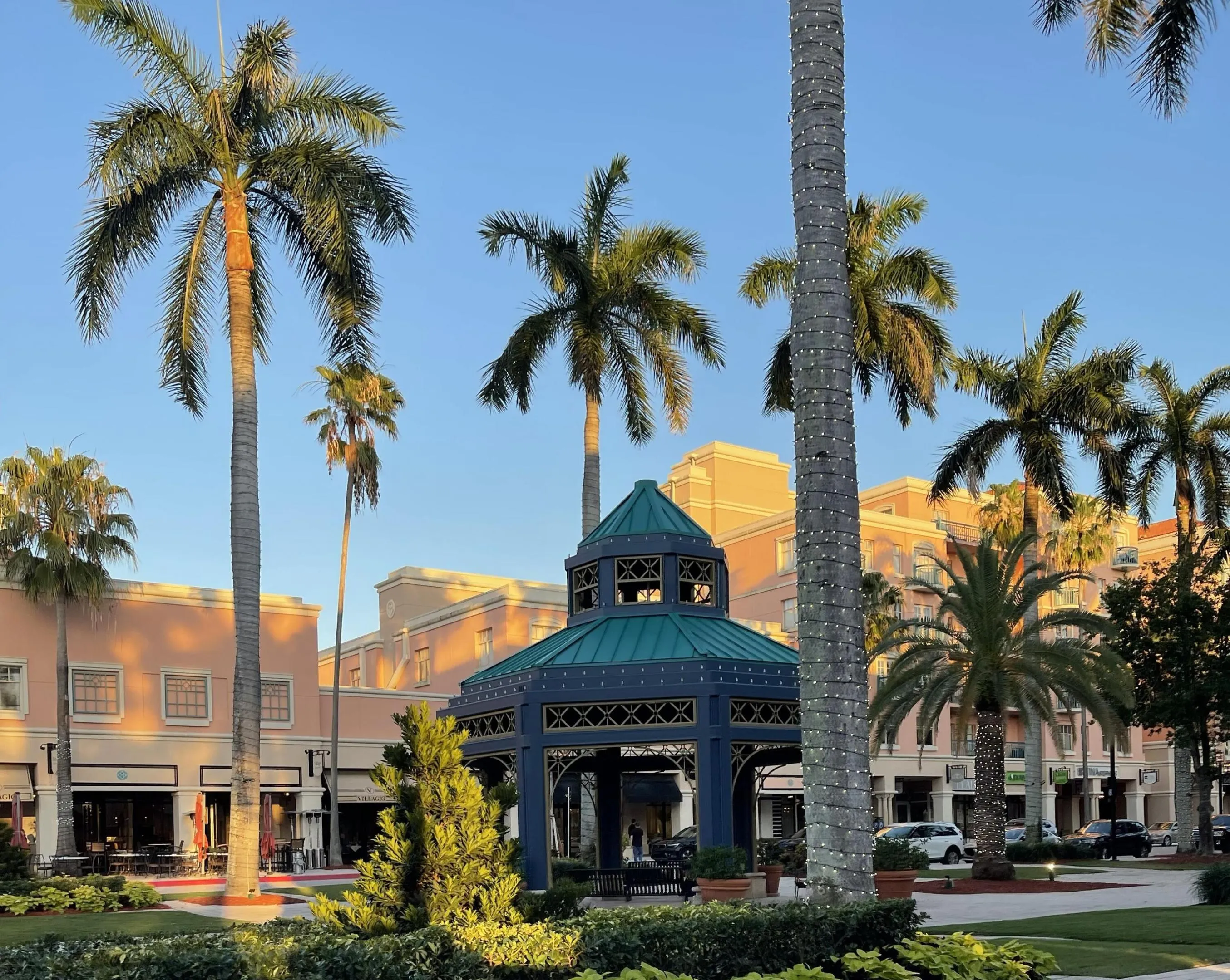 Sunset at Mizner Park
