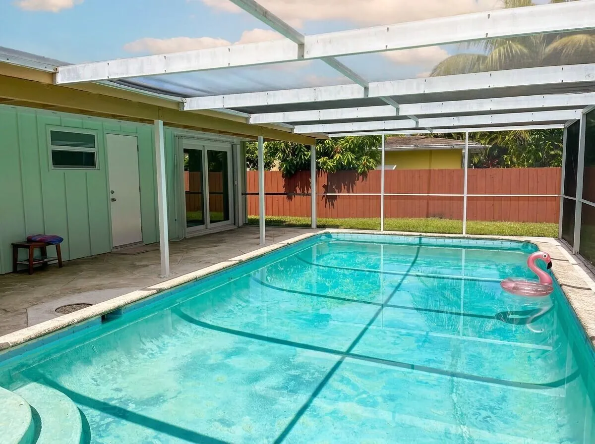 Screen-Enclosed Pool