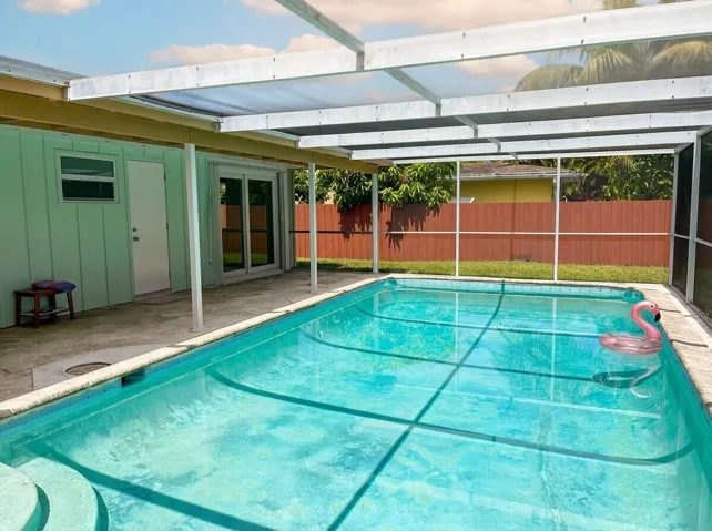 Screen-Enclosed Pool