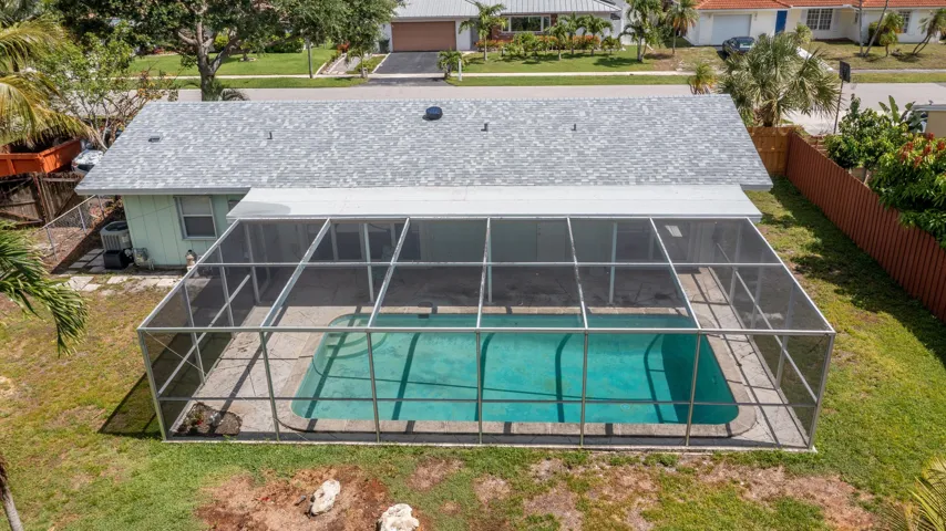 Aerial Rear of Home