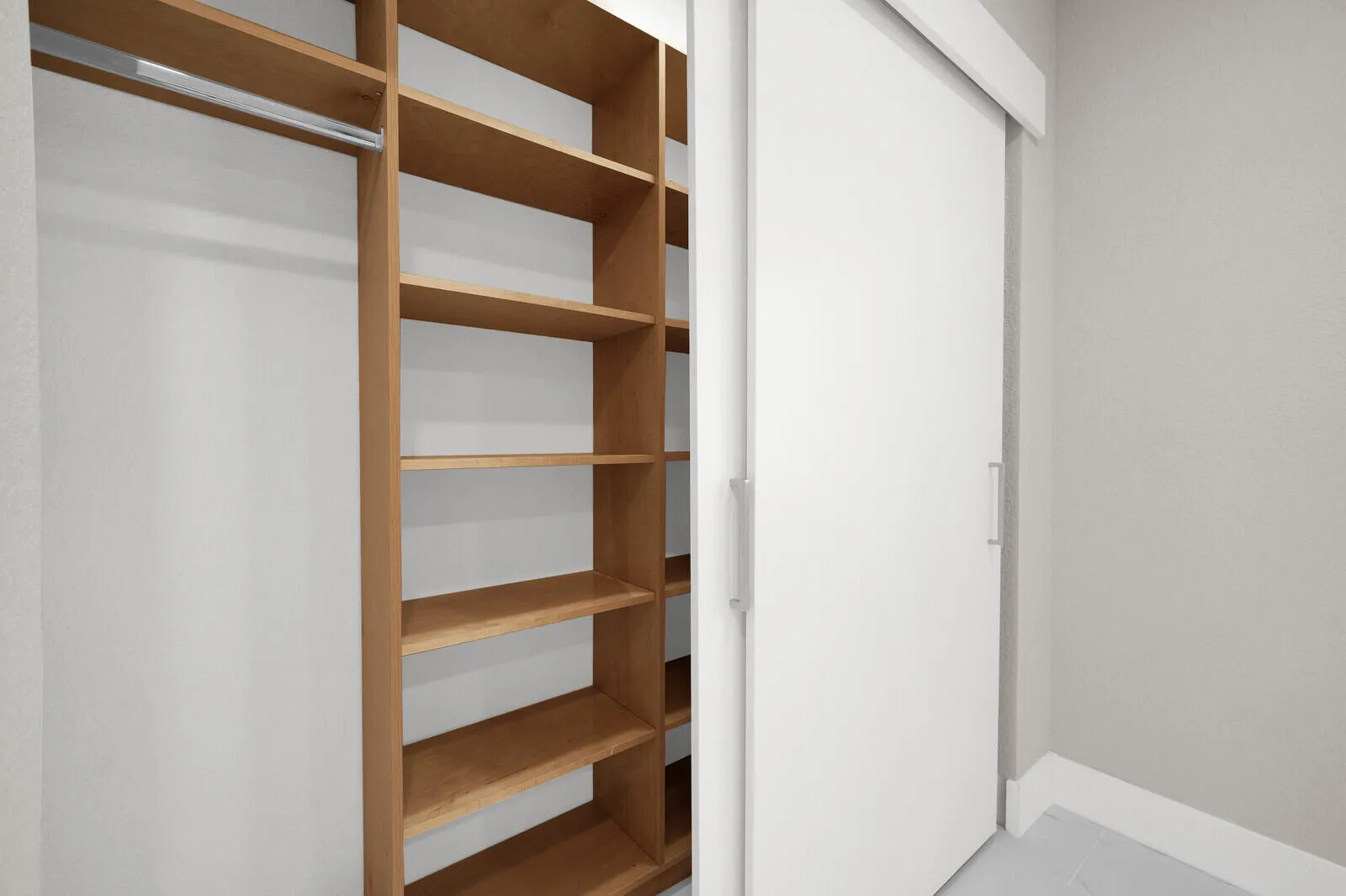 CUSTOM BUILT IN CLOSET