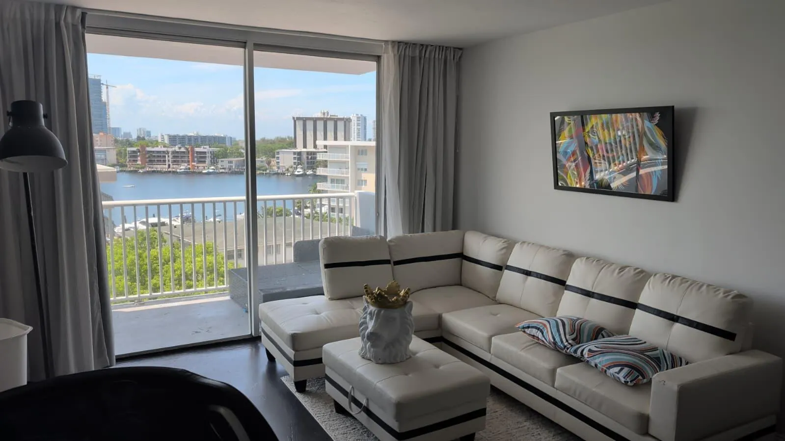 Living room view
