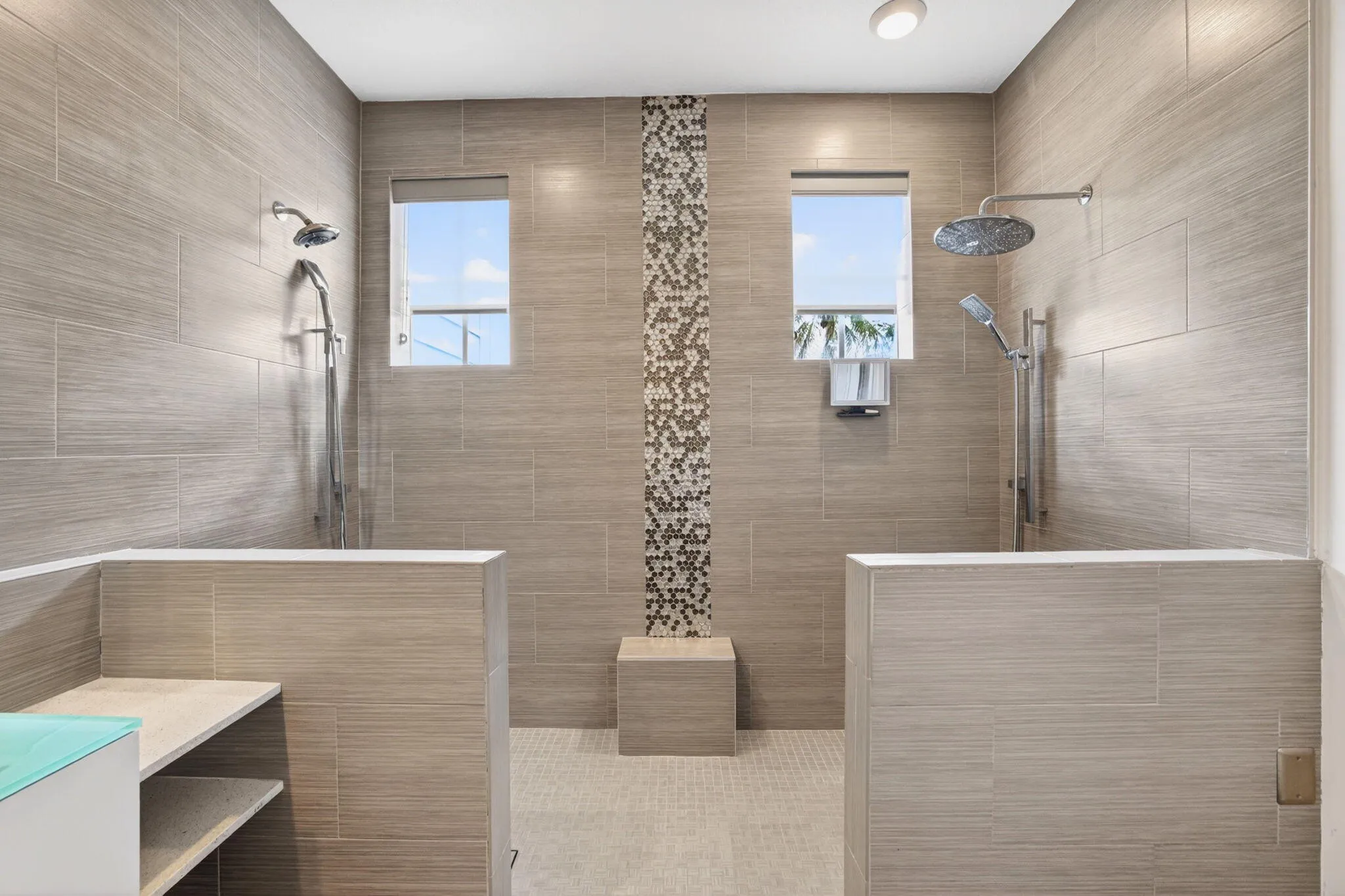 Primary Bath with Dual Shower Heads