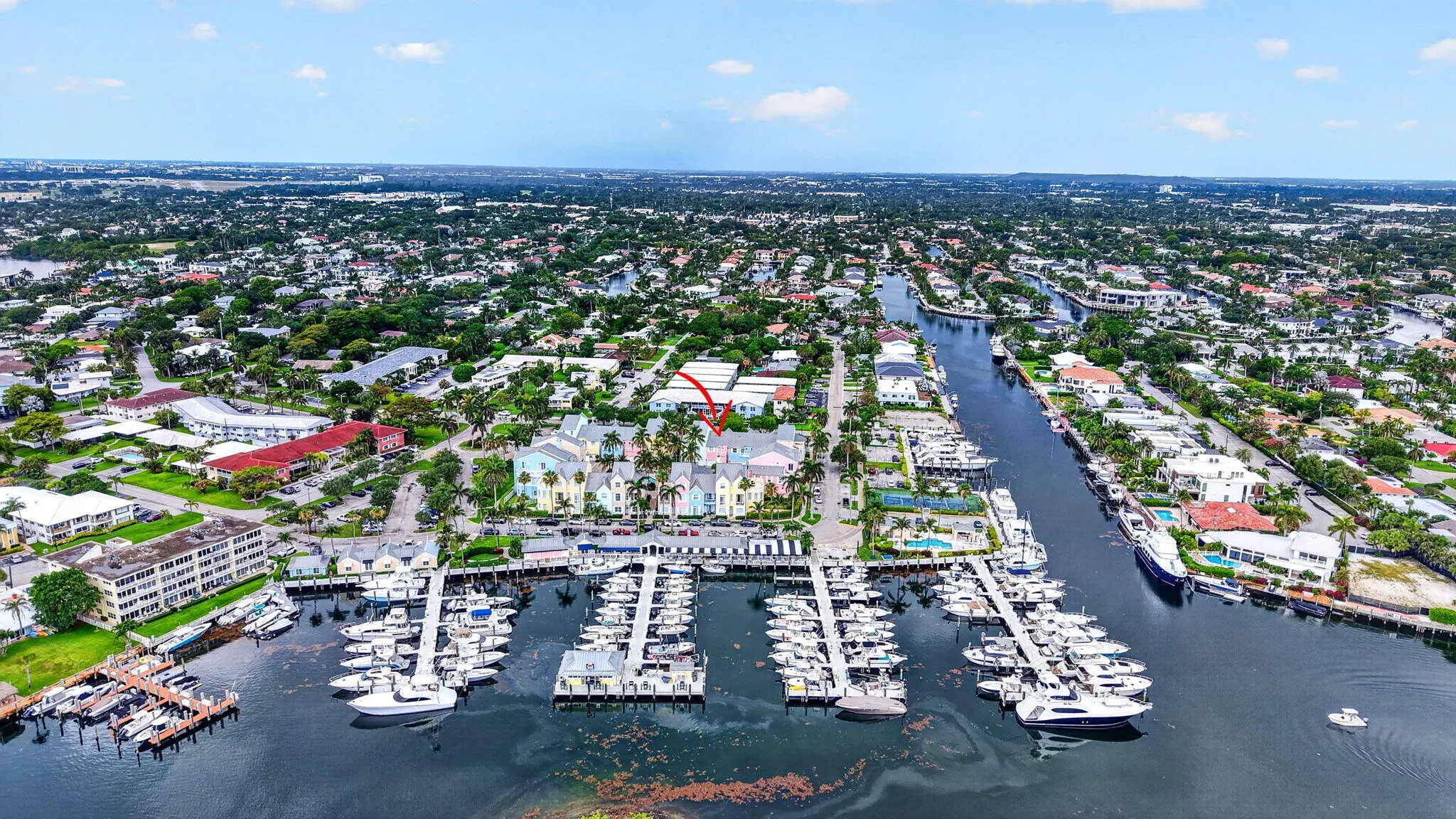 Lighthouse Point Marina with Restaurant