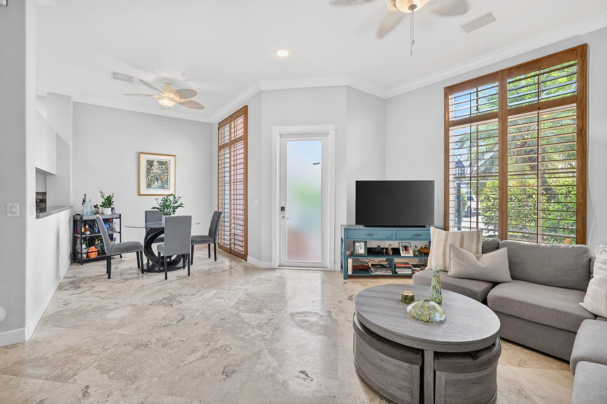 Light and Bright with High Ceilings