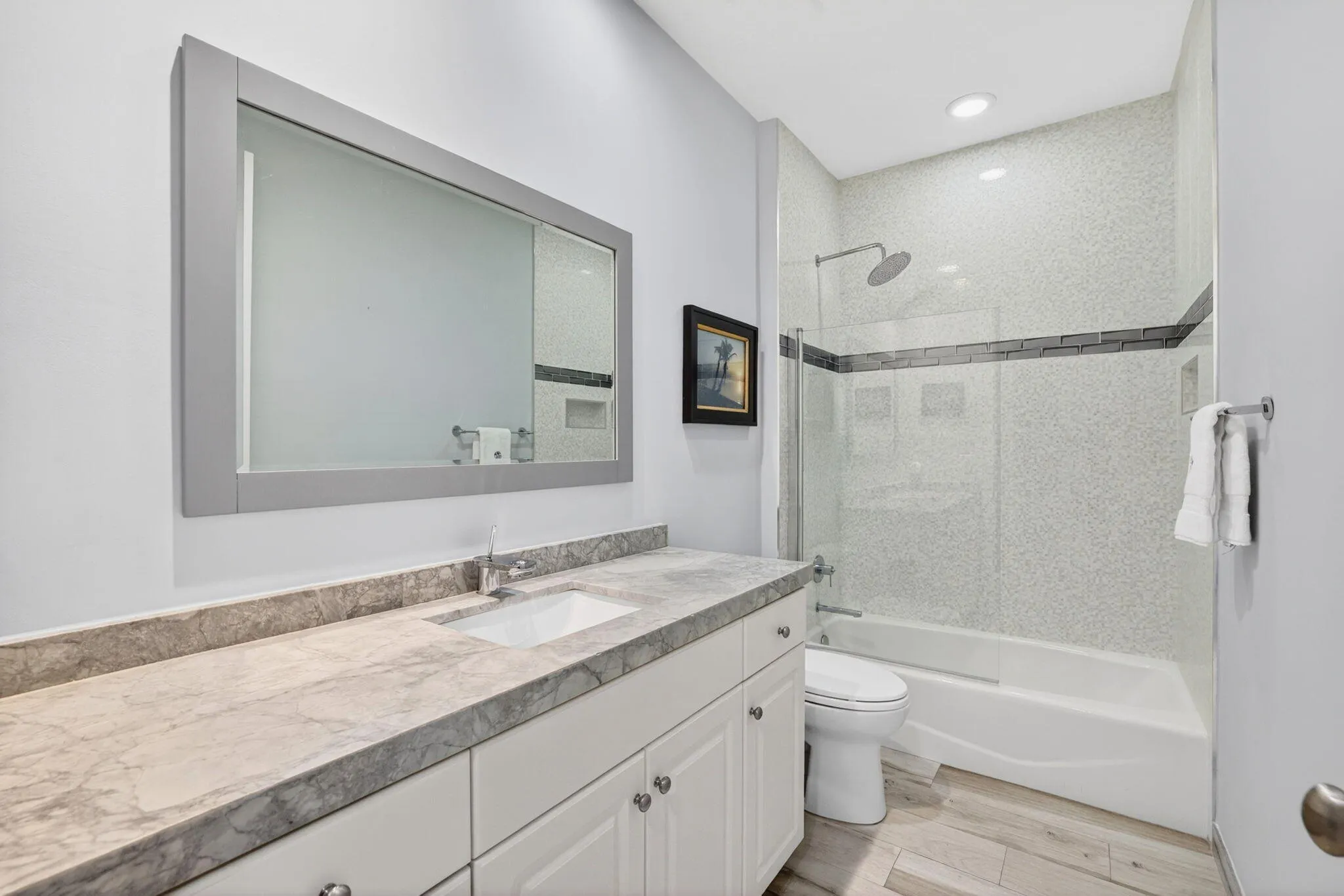Updated guest bath