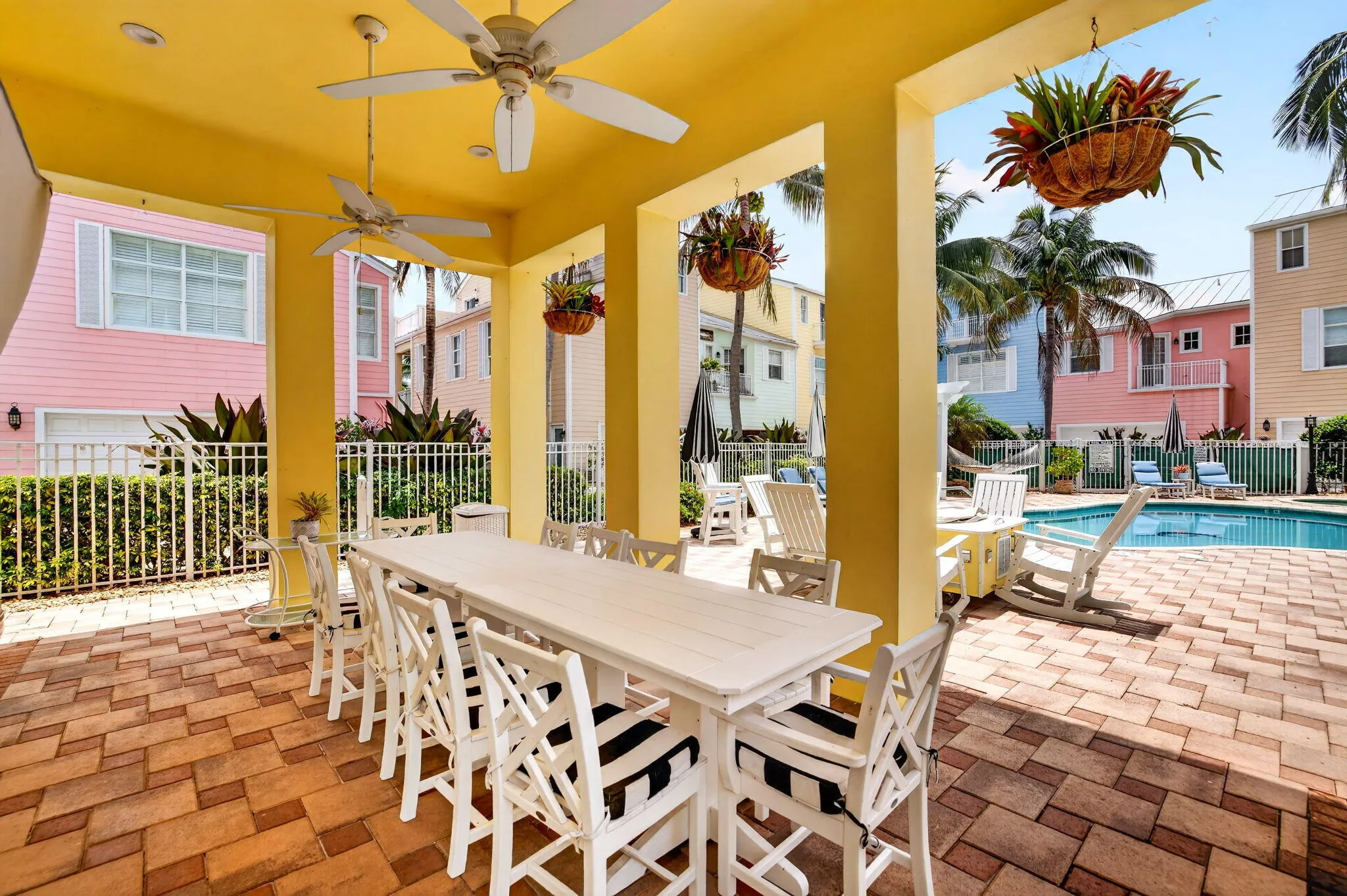 Eating Area with Outdoor TV