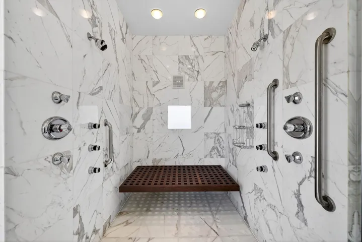 Primary suite steam shower