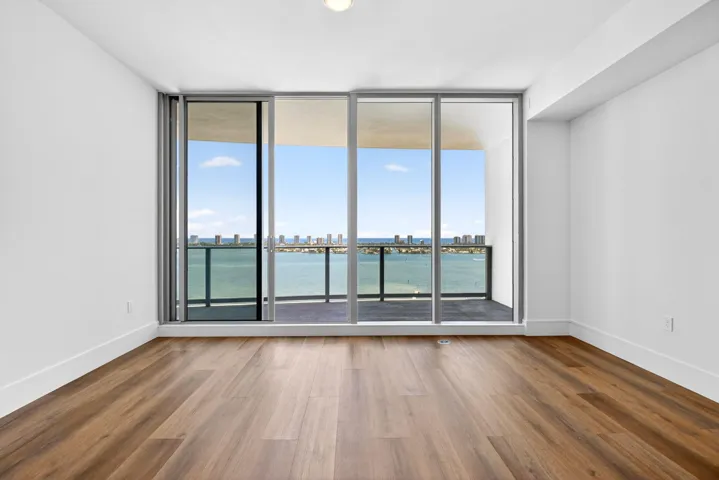 Living room with Intracoastal view