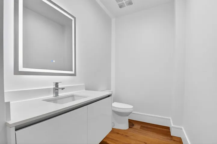 Half bathroom