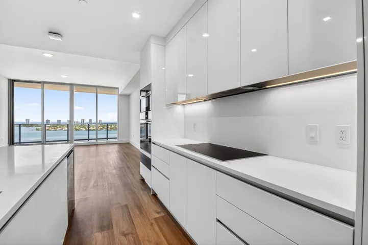 Kitchen with Intracoastal view