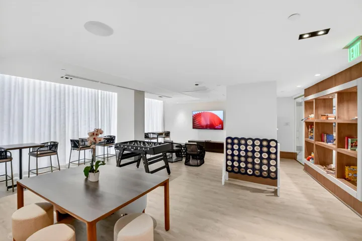 Amenities fifth floor teens game room