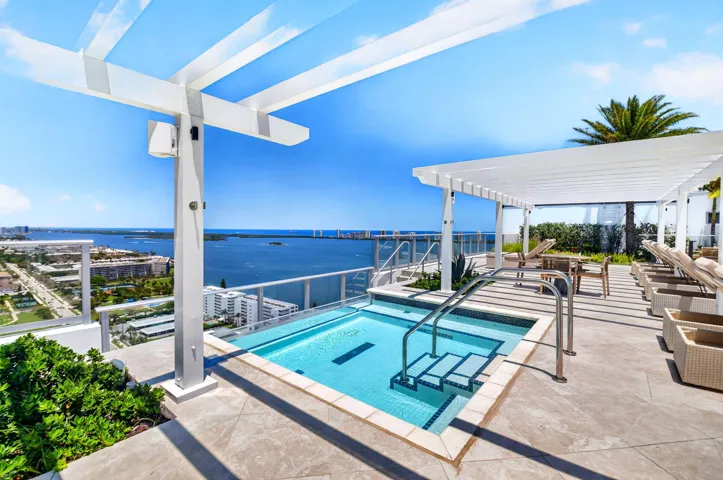 Amenities roof top hot tub