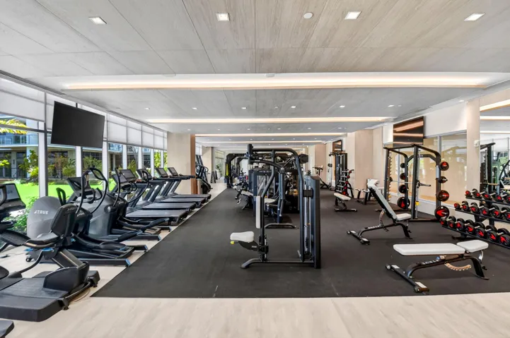 Amenities sixth floor fitness center