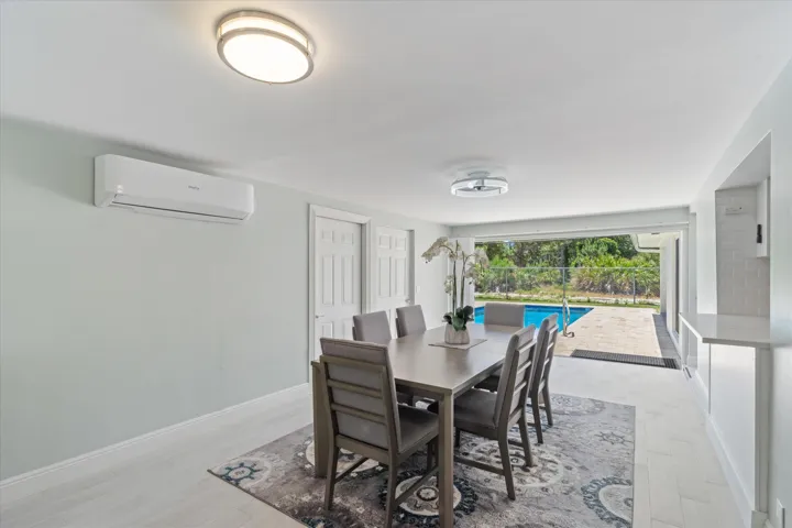 Dining area