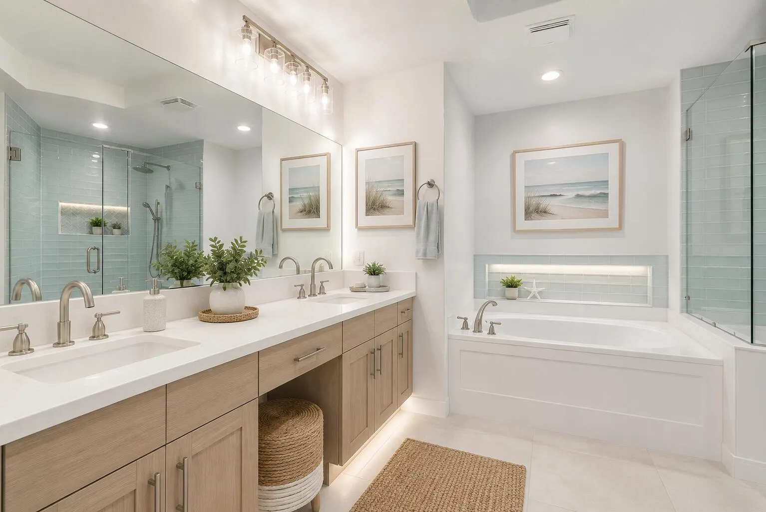 STAGED potential master bath remodel