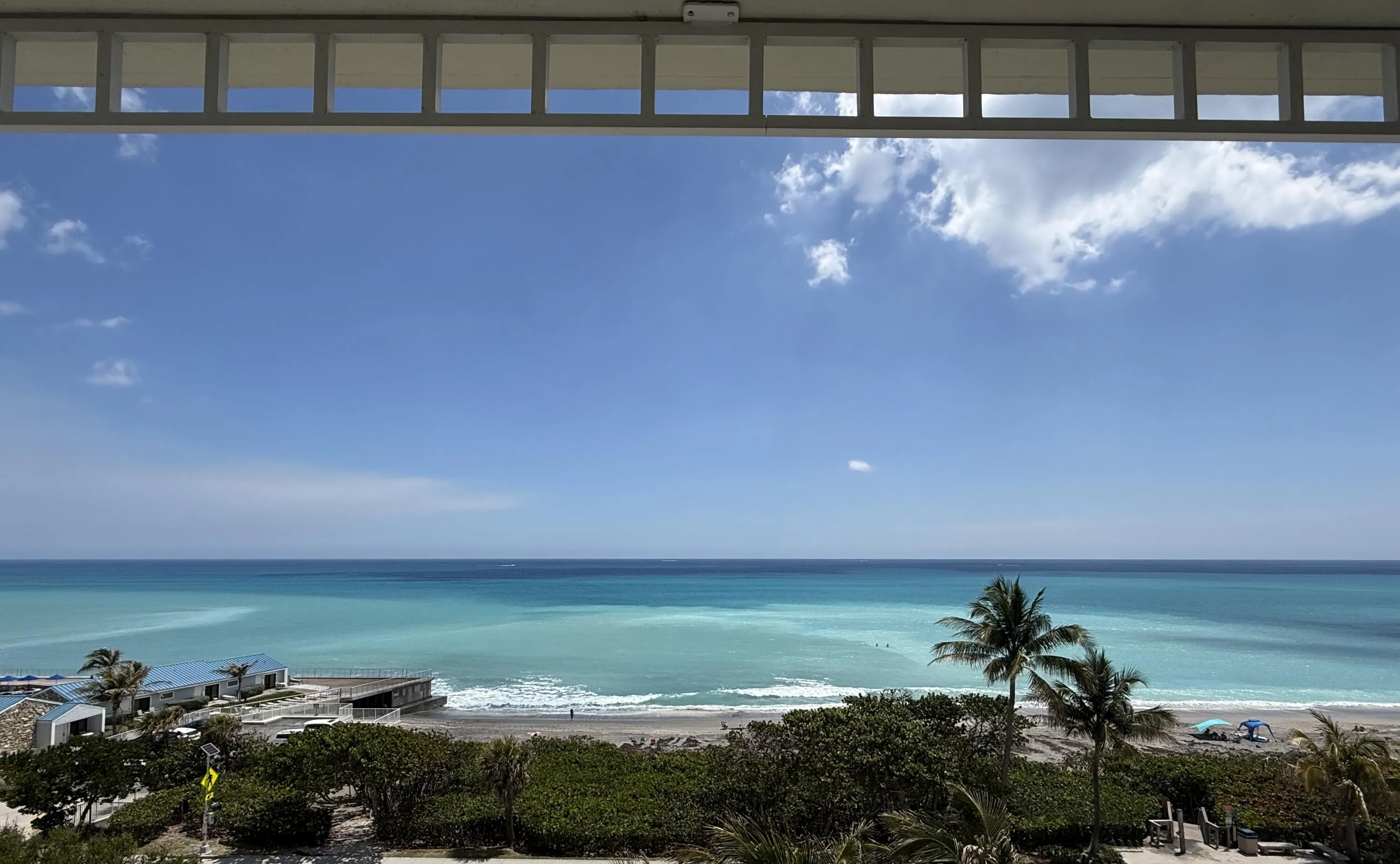 VIEW FROM BALCONY
