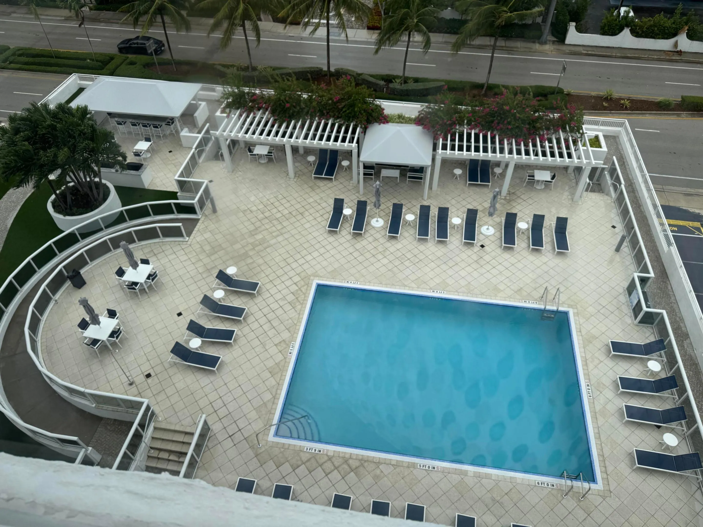 pool deck