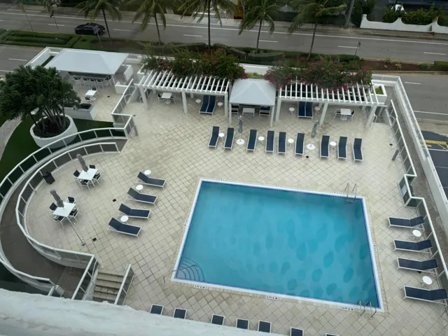 pool deck
