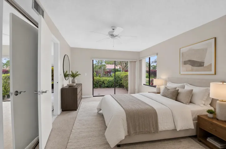 Virtually staged primary suite area 5580