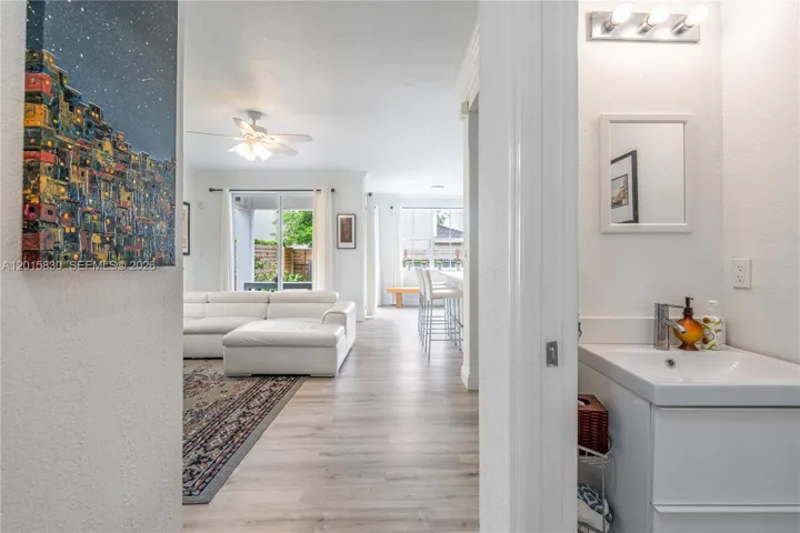 Half Bath on 1st Floor