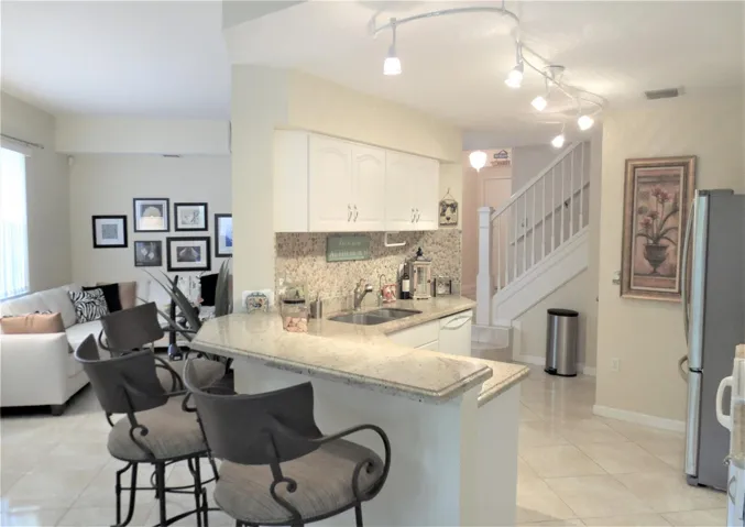 Kitchen & Living Room