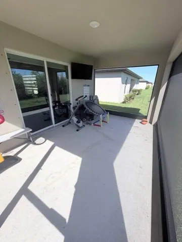 enclosed patio
