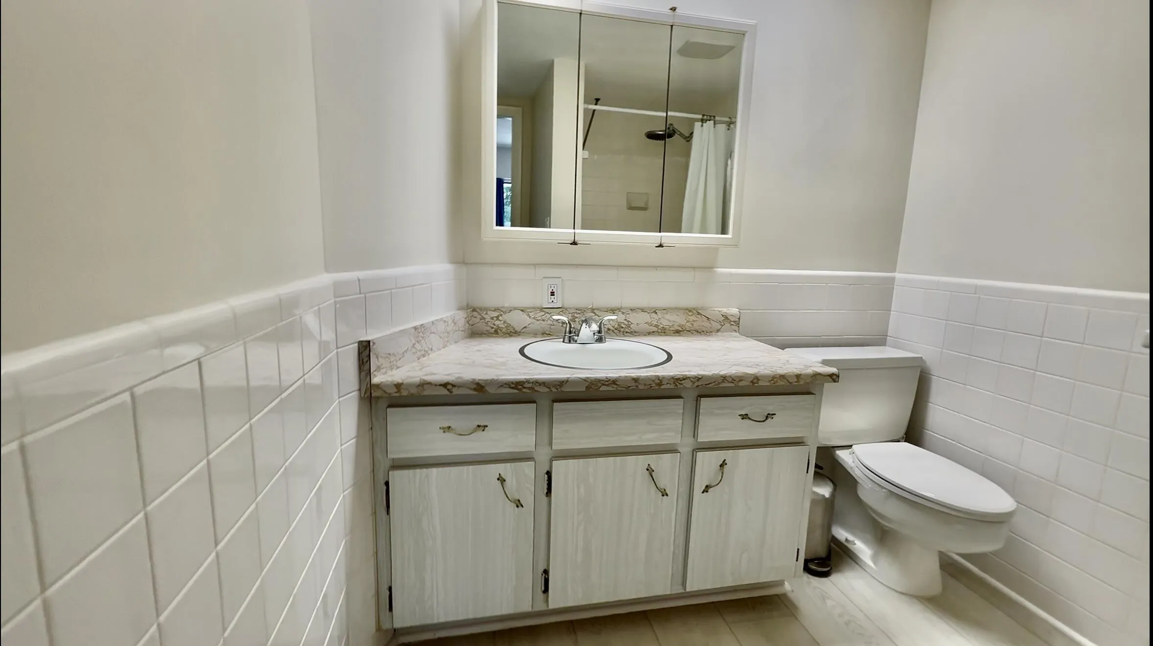 Primary bathroom with shower