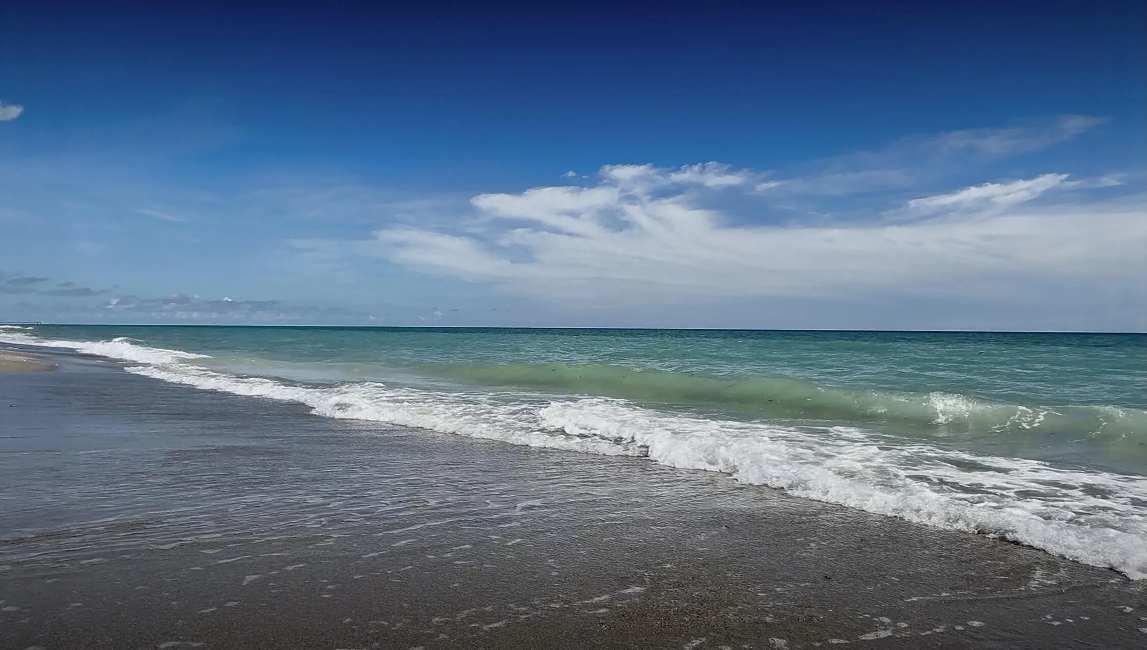 Beach by the community