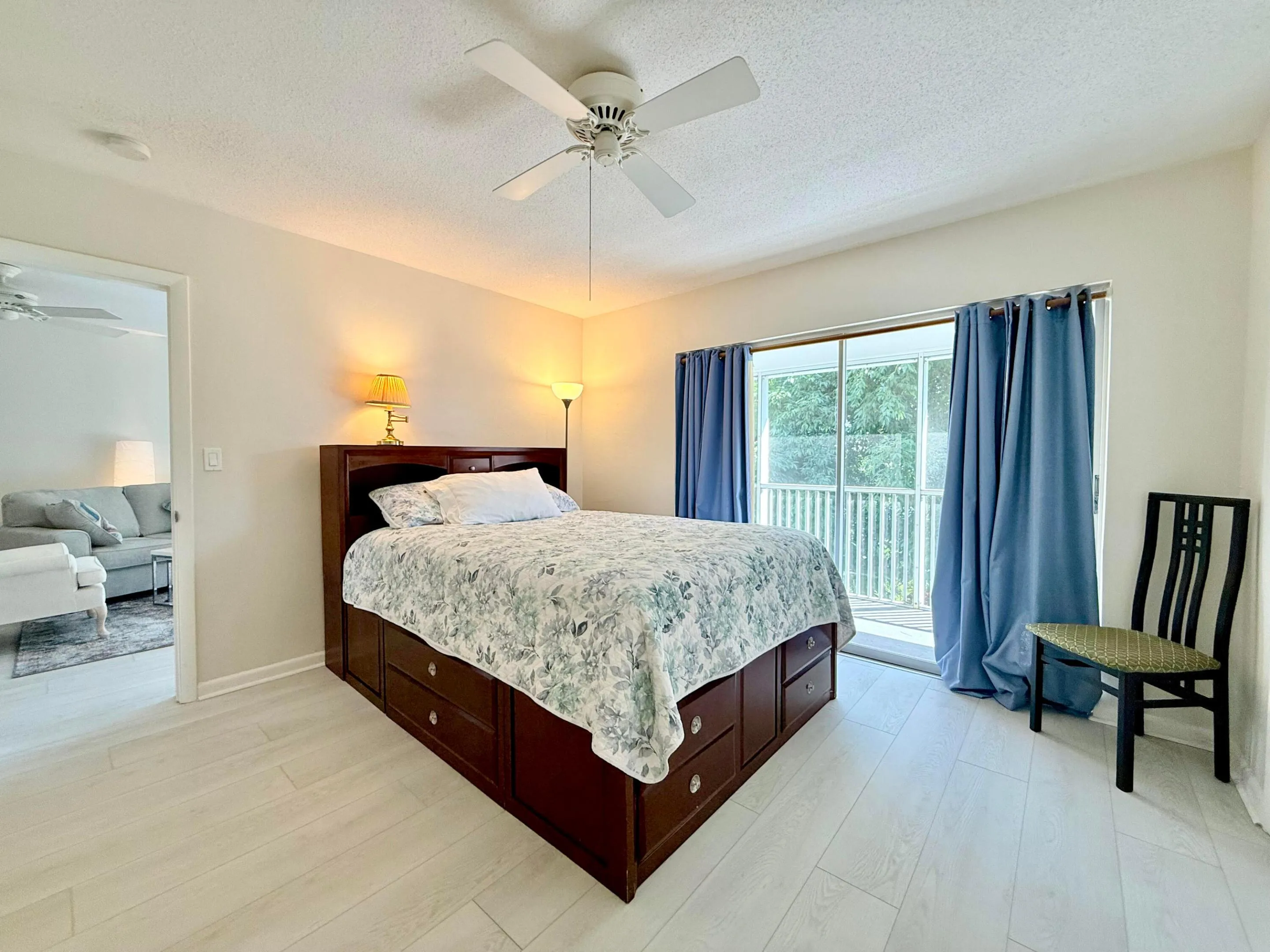 Primary Suite with deck access and private bath