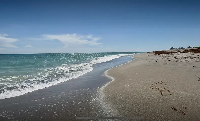 Beach by the community
