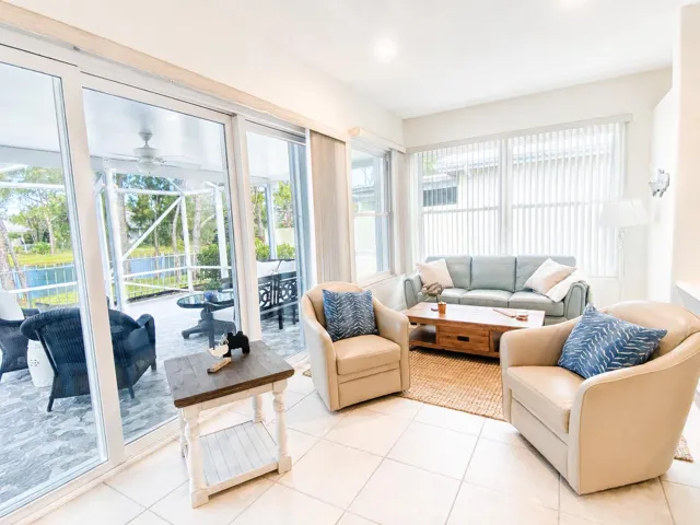Enclosed family room