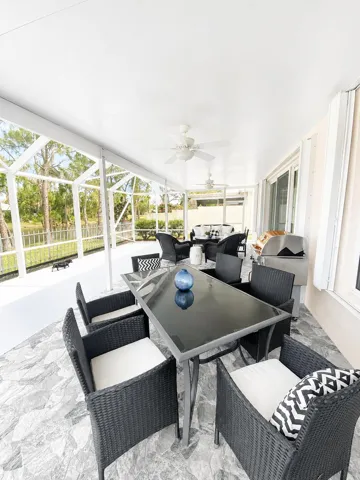 Covered dining