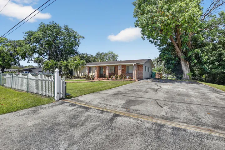 Front of Property with double driveway