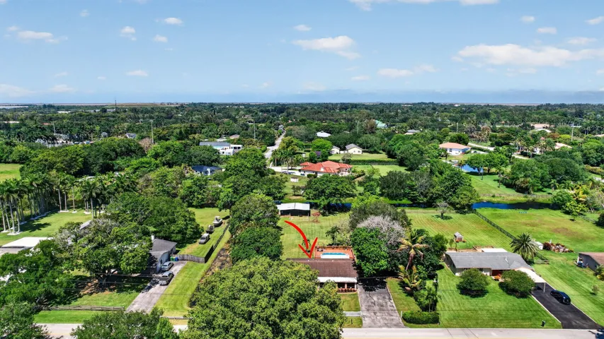 Aerial View of Property