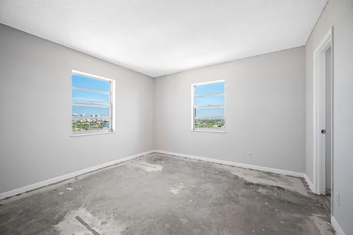 Units PH 1406 & PH 1407 are being sold together for $565,000. Unit 1406 main bedroom.