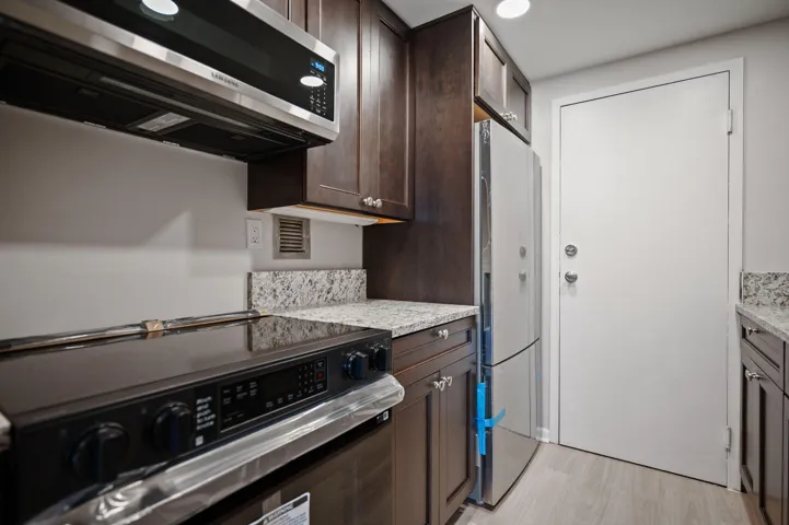 Units PH 1406 & PH 1407 are being sold together for $565,000. Unit 1407 kitchen (brand new)