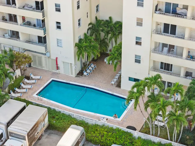 Units PH 1406 & PH 1407 are being sold together for $565,000. Victoria Park Tower Pool.