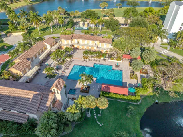 aerial pool