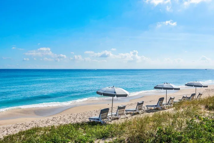 Oceanfront Chairs & Umbrellas